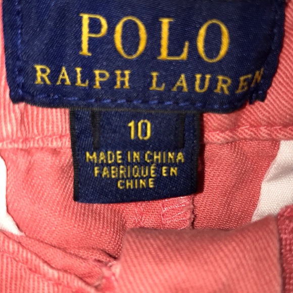 Pink polo jean shorts - Picture 3 of 3